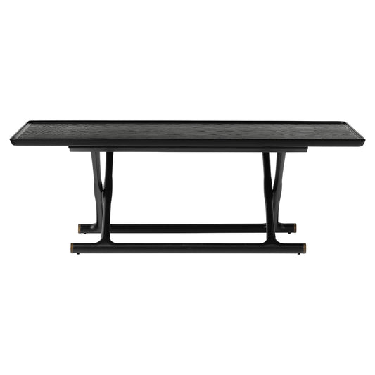Jager Lounge Table - Black Stained Oak