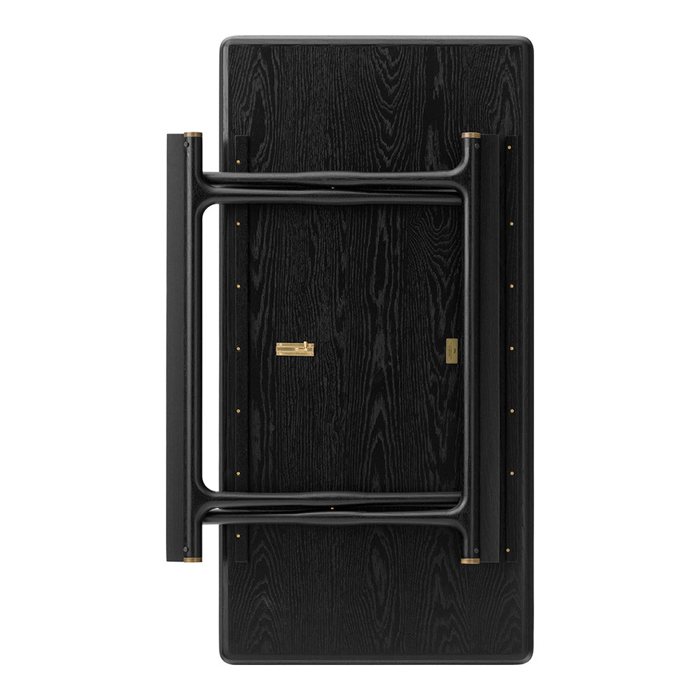 Jager Lounge Table - Black Stained Oak