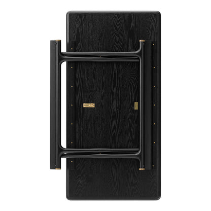 Jager Lounge Table - Black Stained Oak