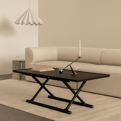 Jager Lounge Table - Black Stained Oak