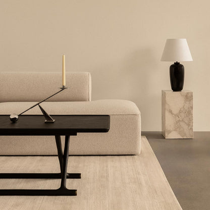 Jager Lounge Table - Black Stained Oak