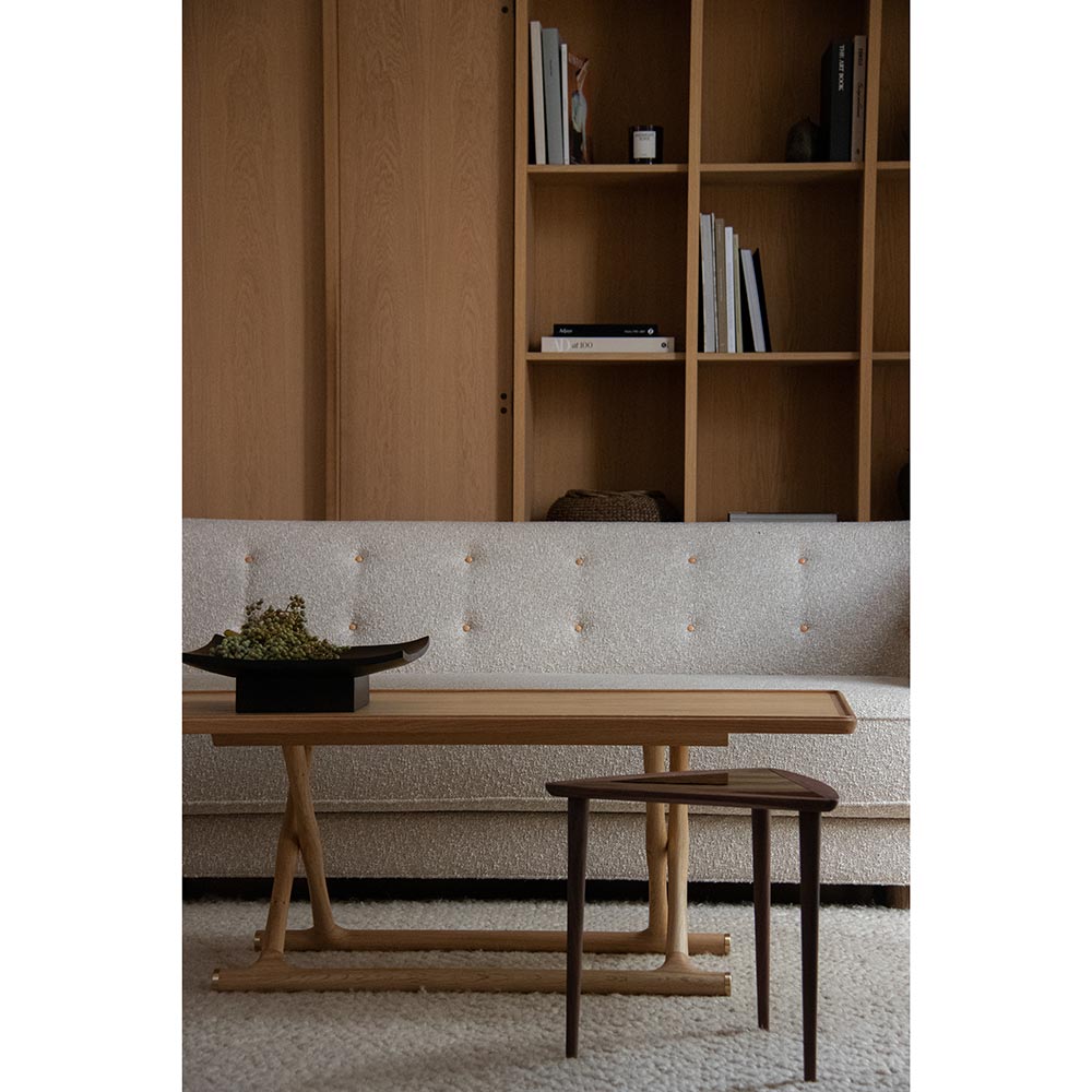 Jager Lounge Table - Natural Oak