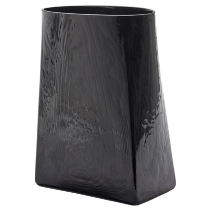 Josephine Vase 03 with Glass Tube - Black