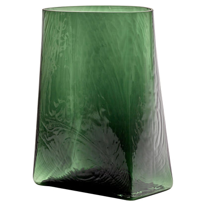 Josephine Vase 03 with Glass Tube - Green
