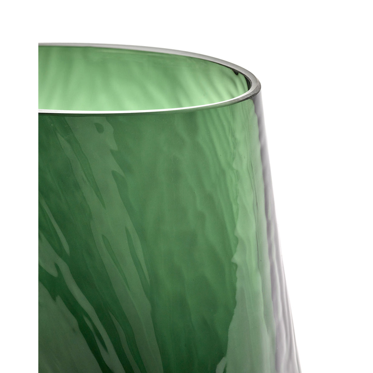 Josephine Vase 03 with Glass Tube - Green