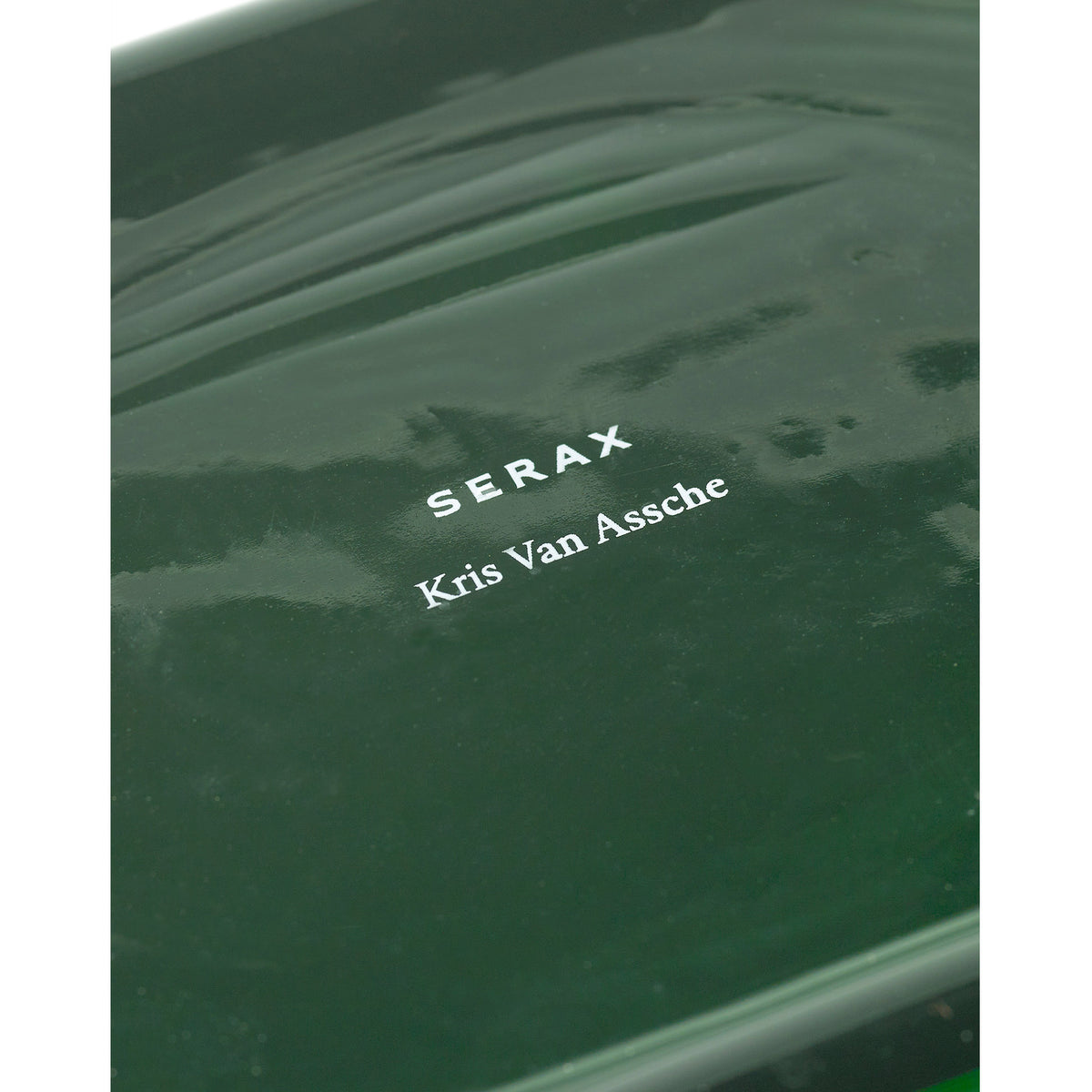 Josephine Vase 03 with Glass Tube - Green