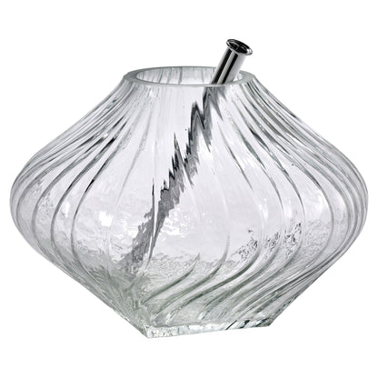 Josephine Vase 04 with Glass Tube - Transparent
