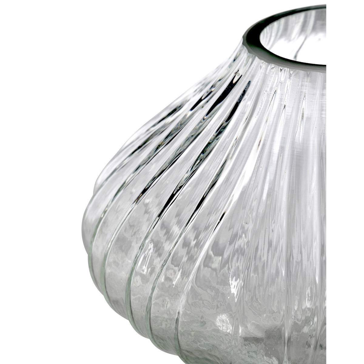 Josephine Vase 04 with Glass Tube - Transparent
