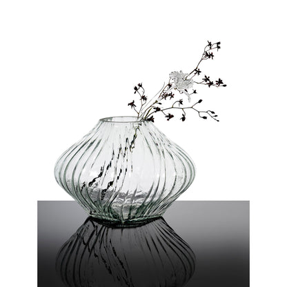 Josephine Vase 04 with Glass Tube - Transparent