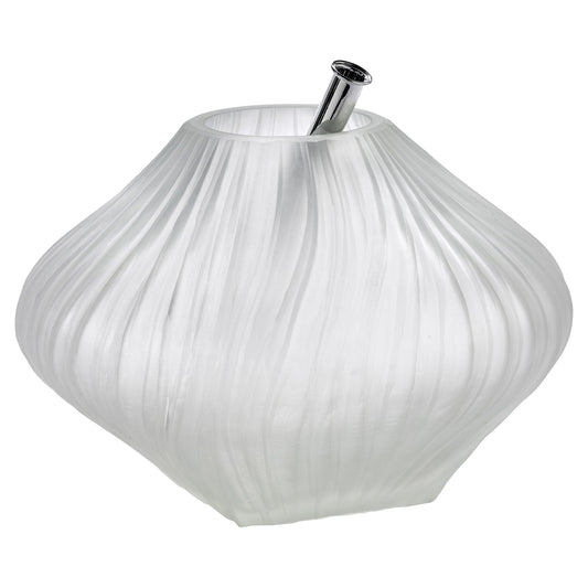 Josephine Vase 04 with Glass Tube - Transparent Matte