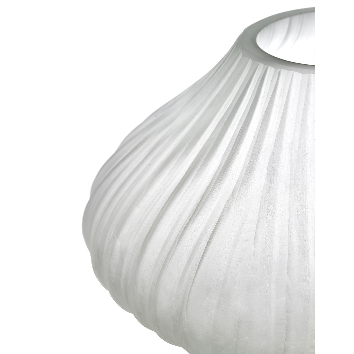 Josephine Vase 04 with Glass Tube - Transparent Matte