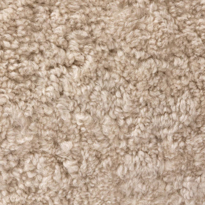 Julius Swivel Chair - Beige Shearling