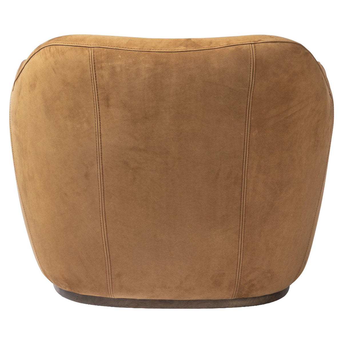 Julius Swivel Chair - Nubuck Cognac