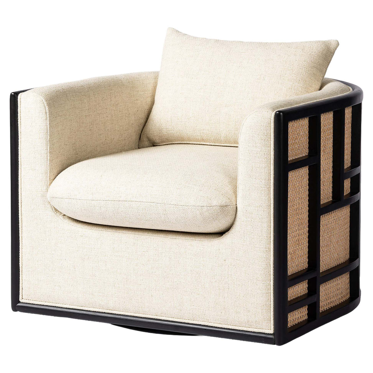 June Swivel Chair - Thames Cream