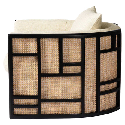 June Swivel Chair - Thames Cream