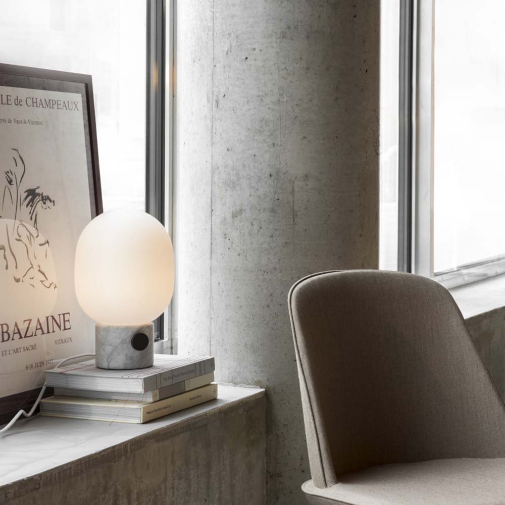 JWDA Table Lamp - White Marble