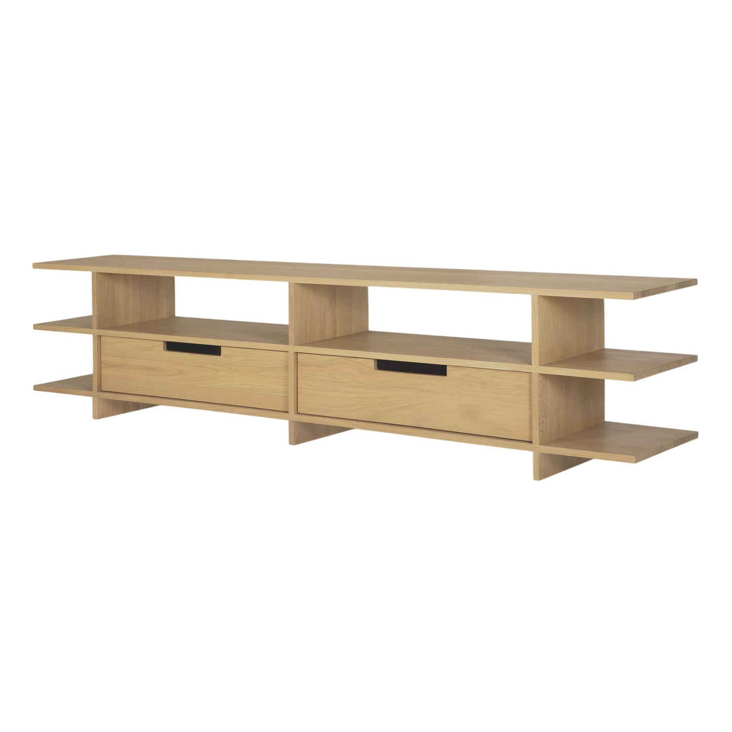 Kabuki TV Media Cabinet - Oak