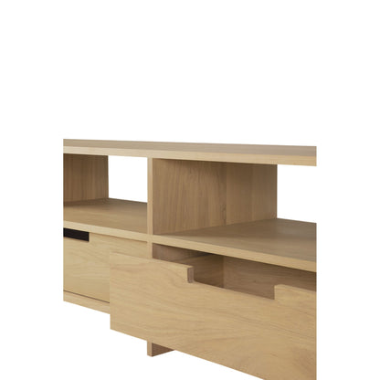 Kabuki TV Media Cabinet - Oak