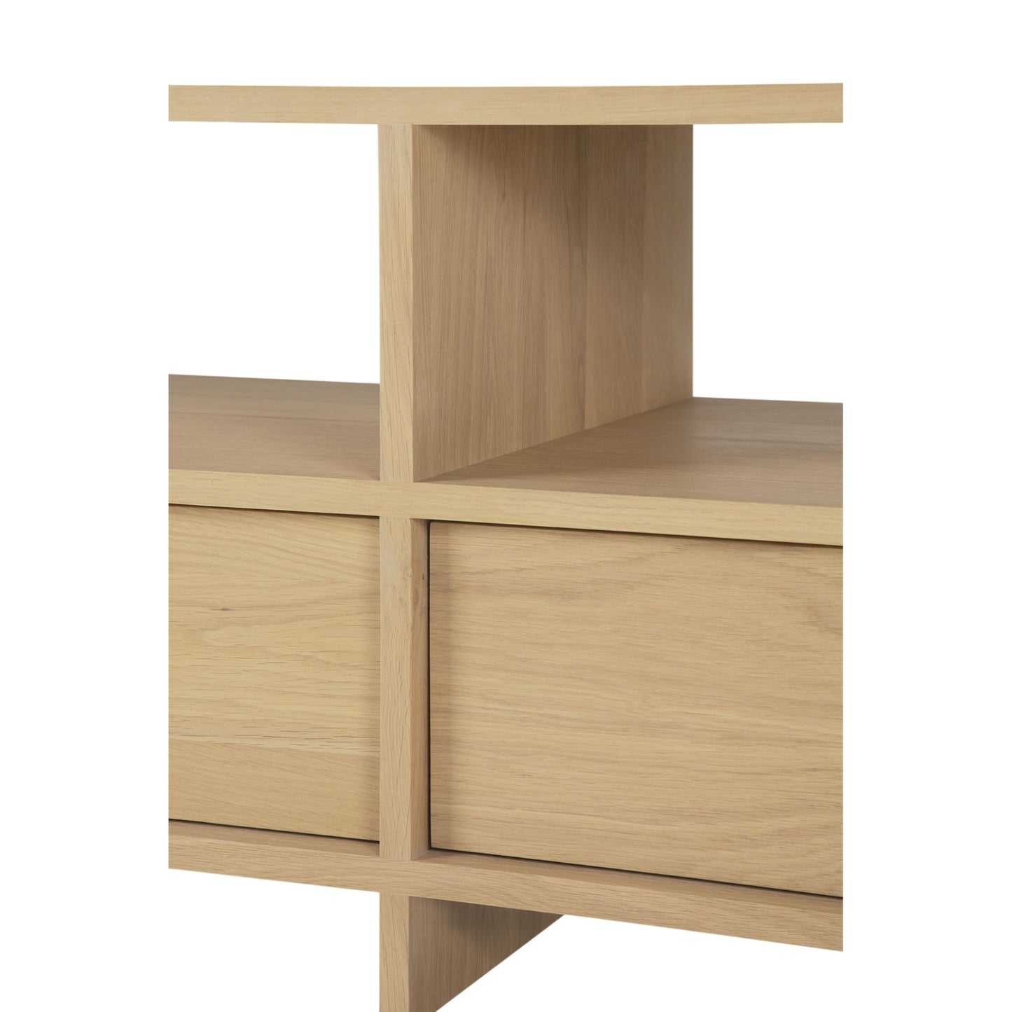 Kabuki TV Media Cabinet - Oak
