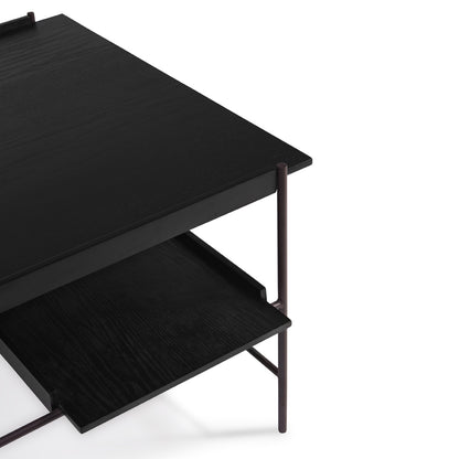 Kanso Coffee Table - Fig Purple Frame