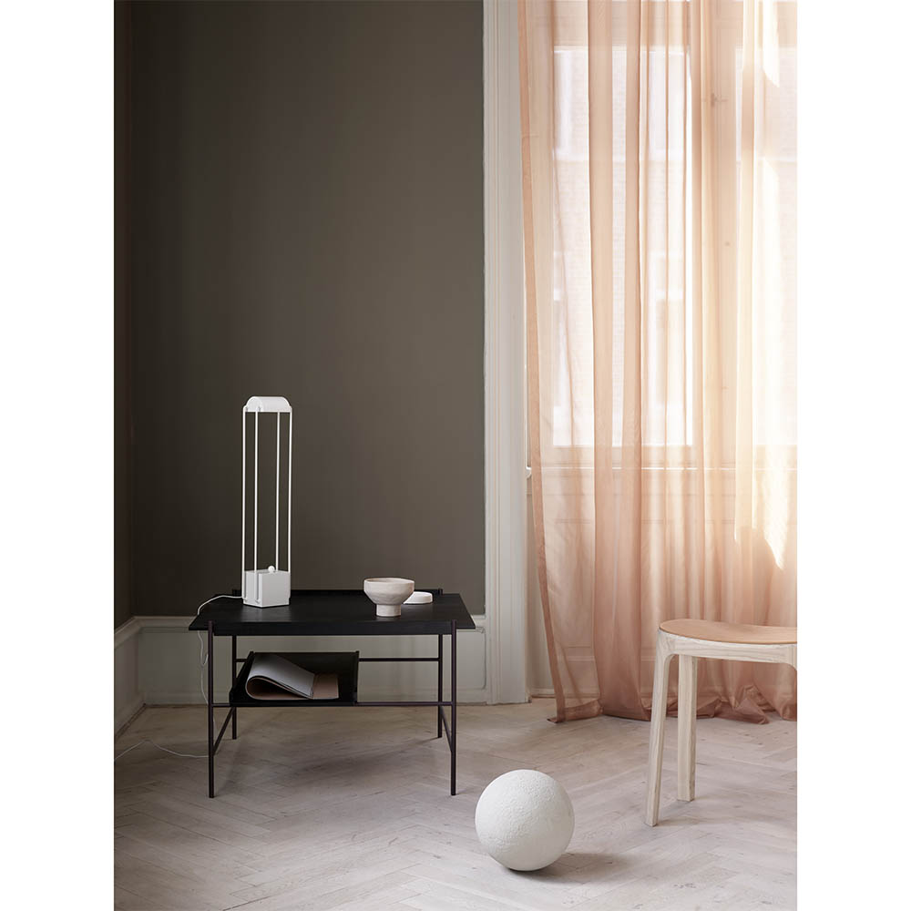 Kanso Coffee Table - Fig Purple Frame