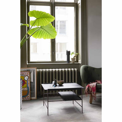 Kanso Coffee Table - Fig Purple Frame