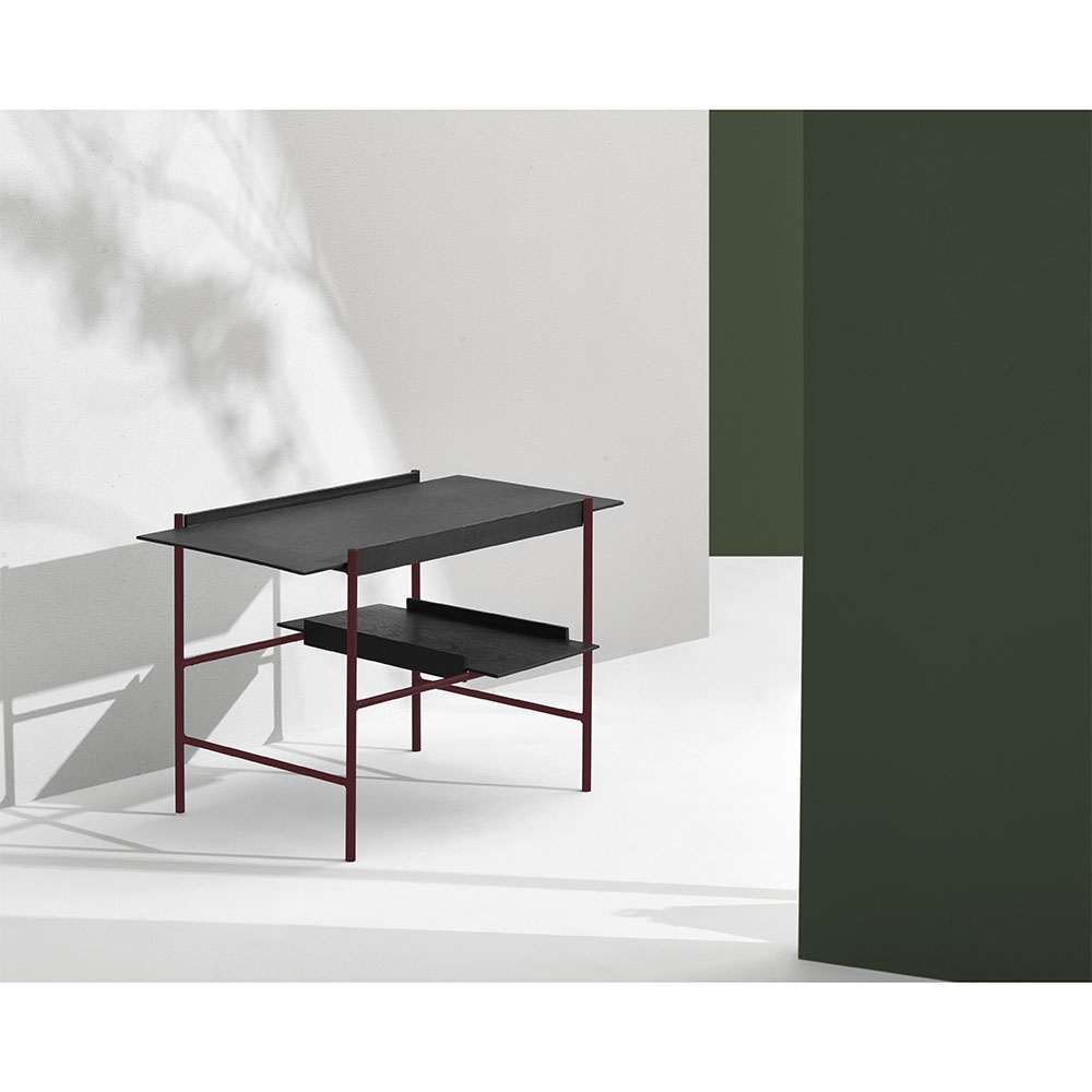Kanso Tray Table - Fig Purple Frame