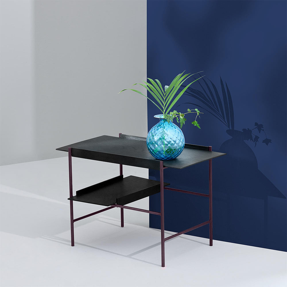 Kanso Tray Table - Fig Purple Frame
