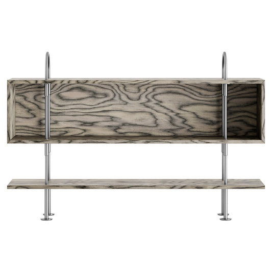 Keen Shelving System 2x1 With Box - 63", ALPI Sottsass Gray