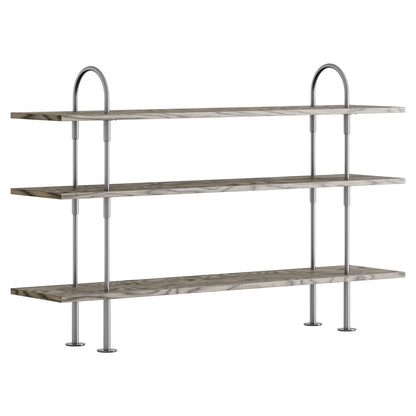 Keen Shelving System 2x3 - 63", ALPI Sottsass Gray