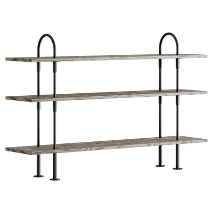 Keen Shelving System 2x3 - 63", ALPI Sottsass Gray