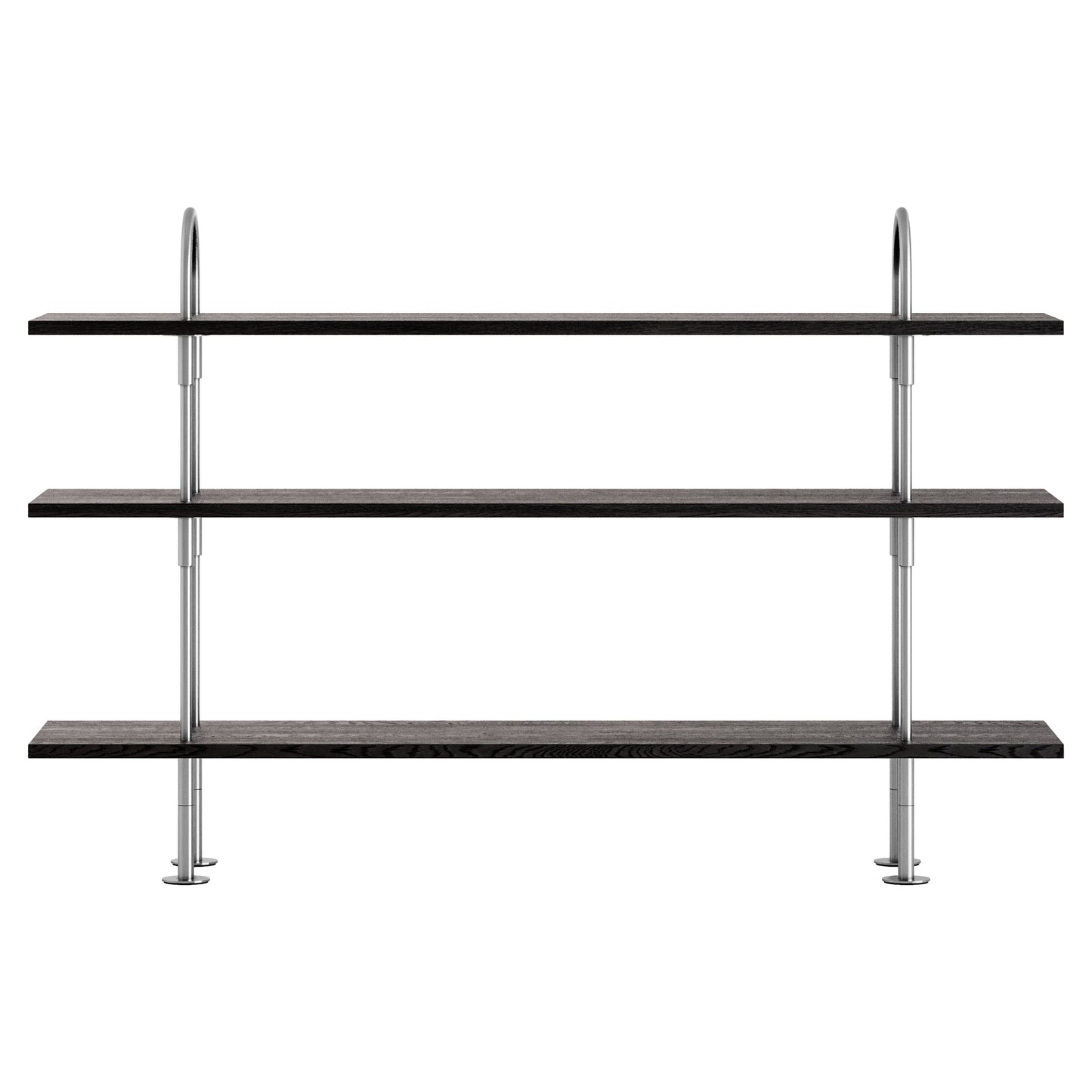 Keen Shelving System 2x3 - 63", Brown Black Ash