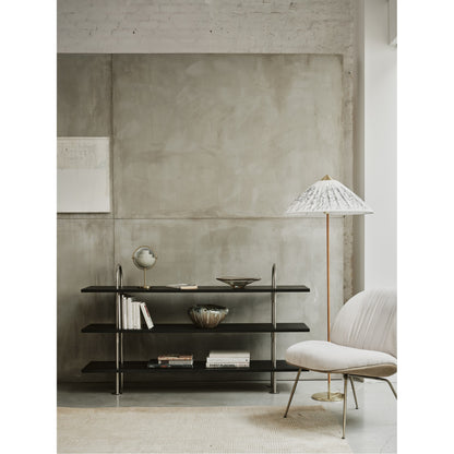 Keen Shelving System 2x3 - 63", Brown Black Ash