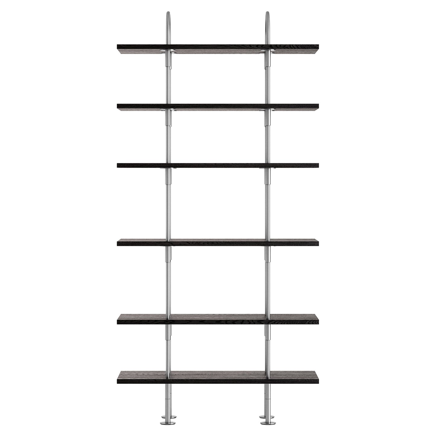Keen Shelving System 2x6 - 37", Brown Black Ash
