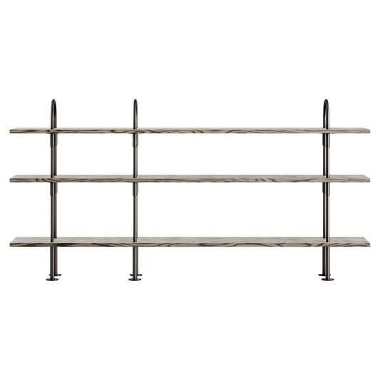 Keen Shelving System 3x3 - 81", ALPI Sottsass Gray