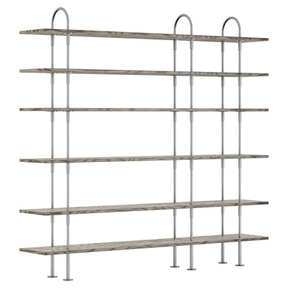 Keen Shelving System 3x6 - 81", ALPI Sottsass Gray