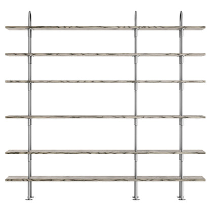 Keen Shelving System 3x6 - 81", ALPI Sottsass Gray