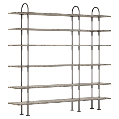 Keen Shelving System 3x6 - 81", ALPI Sottsass Gray