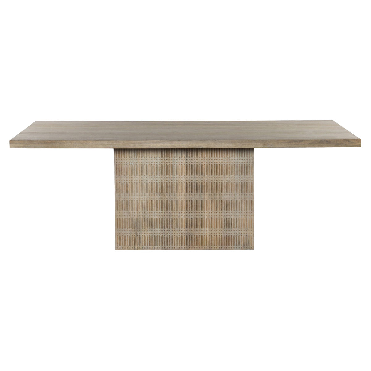Kelby Dining Table - Light Wash Mango