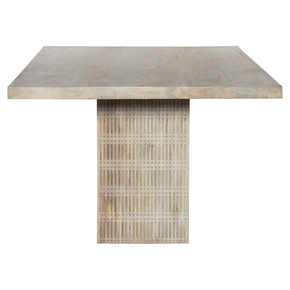 Kelby Dining Table - Light Wash Mango