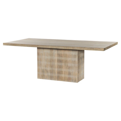 Kelby Dining Table - Light Wash Mango