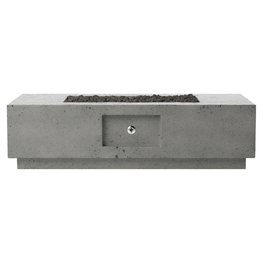 Kenton Outdoor Fire Table - Pewter Concrete