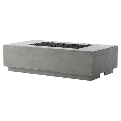 Kenton Outdoor Fire Table - Pewter Concrete