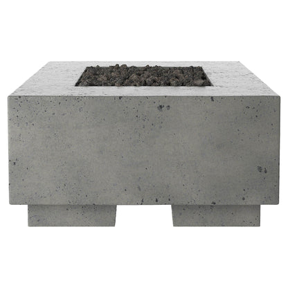 Kenton Outdoor Fire Table - Pewter Concrete