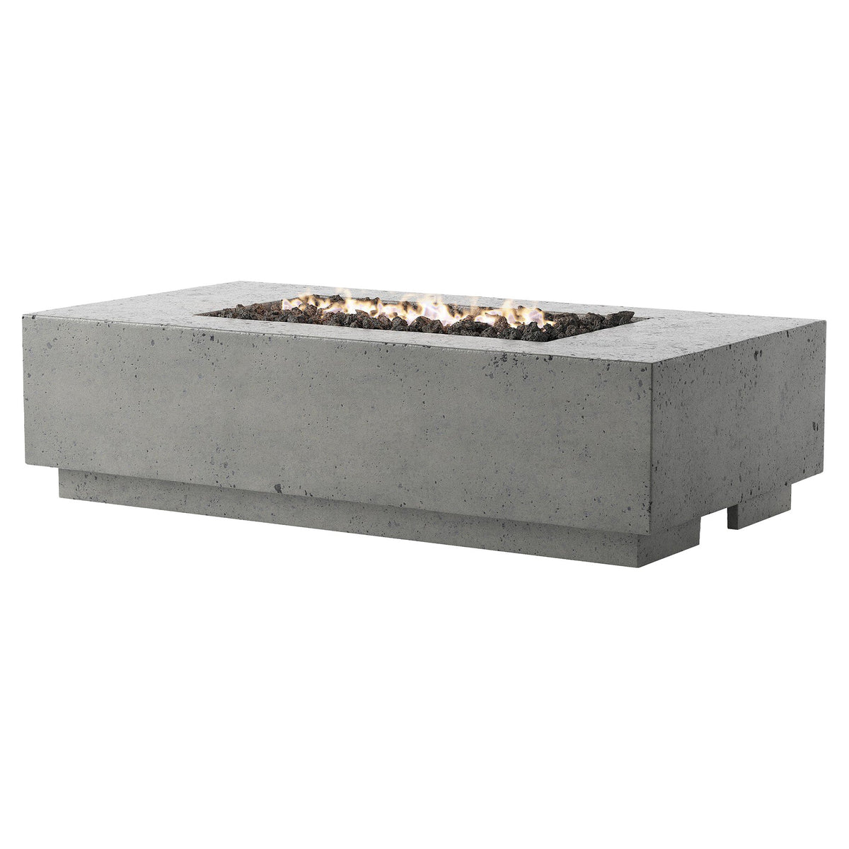 Kenton Outdoor Fire Table - Pewter Concrete