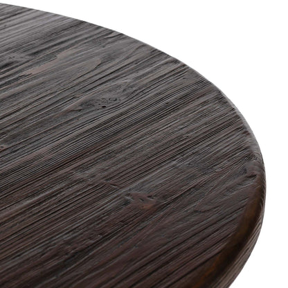 Kerrville Round Dining Table - Burnt Pine Veneer