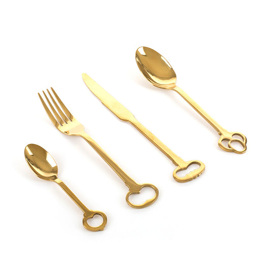 Keytlery Gold Flatware - Set of 24