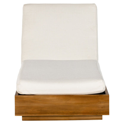 Kinta Outdoor Chaise Lounge - Faye Cream