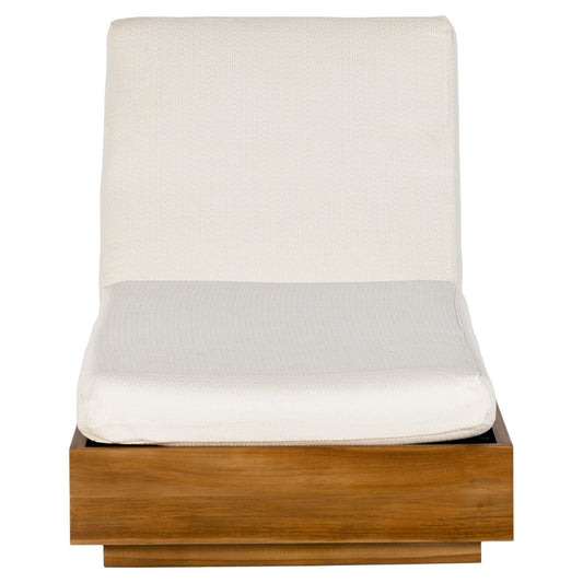 Kinta Outdoor Chaise Lounge - Faye Cream