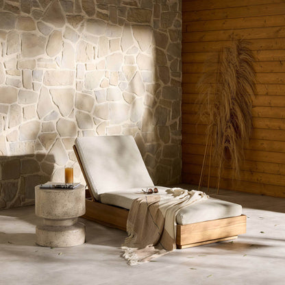 Kinta Outdoor Chaise Lounge - Faye Sand